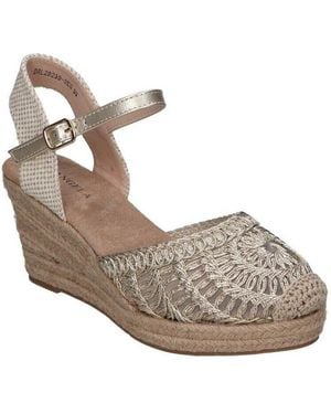 D'ANGELA Espadrilles 112211 - Gris