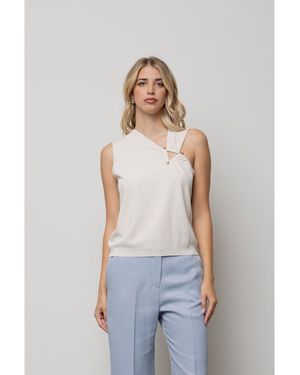 Kaos Blouses SP1NT004-1096 - Blanc