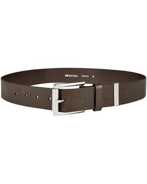 Paul Smith Ceinture 85 Cm Gt46027 - Marron