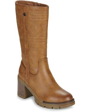 Refresh Laarzen Met Hakken 172968-Camel - Bruin