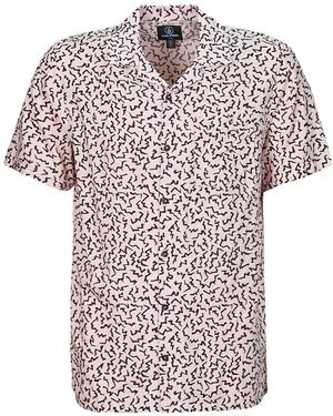 Volcom Kurzarm Hemdbluse Asphalt Beach Ss - Natur
