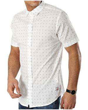 Kaporal Chemise - Chemise manches courtes - blanche