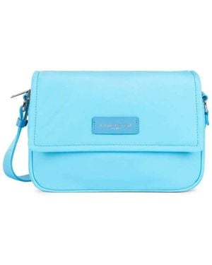 Lancaster Sac Bandouliere Gibecière Basic Vita M Bleu Atoll