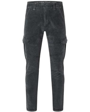 Timezone Pantalon Pantalon NiklasTZ Velvet - Gris