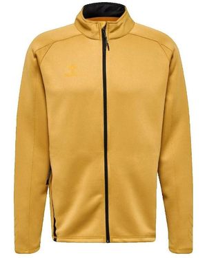 Hummel Sweatshirts Sweat Zippé Cima Xk - Jaune