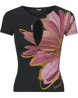 Desigual T-Shirt Korte Mouw Dublin - Roze