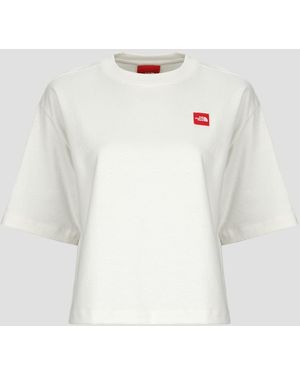 The North Face T-Shirt W Redbox S/S Boxy Tee - Bianco