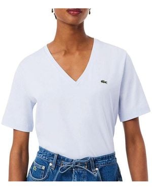 Lacoste T-shirt Relaxed - Blanc