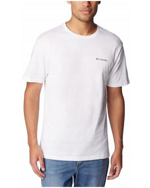 Columbia T-shirt Basic - Blanc