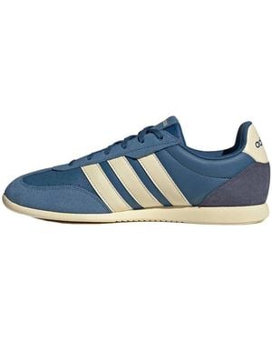 adidas Baskets Basses Baskets Barreda Lo Synthétique Et Cuir - Bleu