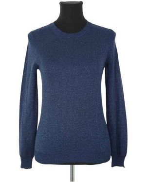 Maison Standards Pull Pull en coton bleu