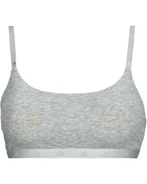 adidas Sport-Bh Active Essentials Cotton - Grau