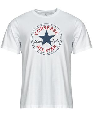 Converse T-Shirt Chuck Patch Tee - Bianco