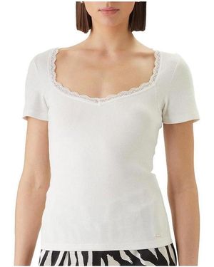 Morgan T-shirt 261-DAMOUR-931 - Blanc
