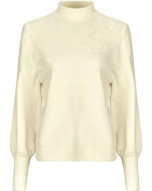 ONLY Pull Onlbeauty Ls High Neck Emb - Neutre