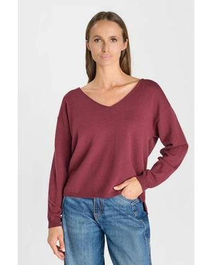Le Temps Des Cerises Pull Pull Tinga - Rouge