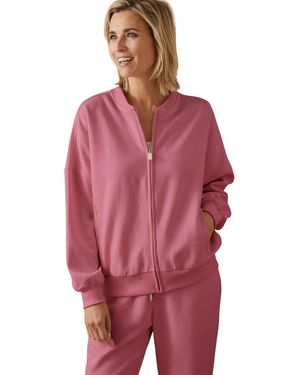 Daxon Veste by - Veste détente molletonnée - Rouge
