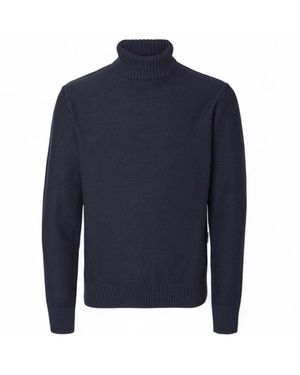 SELECTED Pull 14636356632950 - Bleu