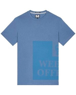 Weekend Offender T-shirt Ryan - Bleu