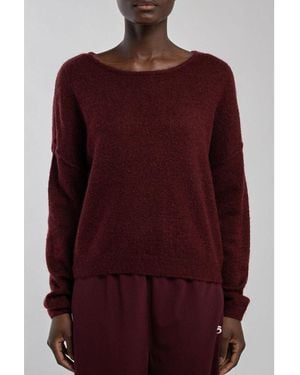 Teddy Smith Pull Pull P-PETILLE Bordeaux - Violet