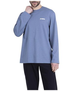 Athena Pyjamas Chemises De Nuit 7700201 - Bleu