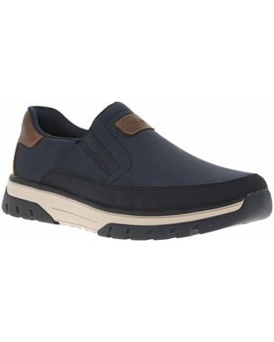 Rieker Mocassins Mocassins talon plat - Bleu