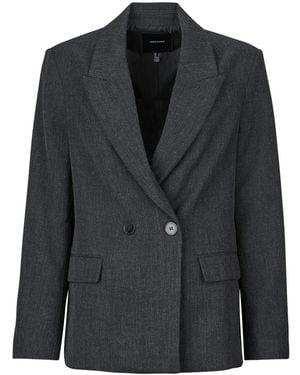 Vero Moda Veste Vmbestie Ls Loose Blazer - Noir