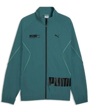 PUMA Veste Sport Relaxed - Vert