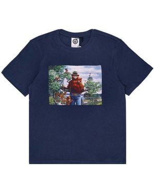 Element T-shirt Sbxe Hug Tee night - Bleu