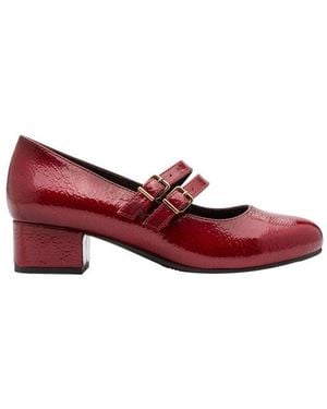 Jana Chaussures escarpins Pump with Strap 82436645 - Rouge