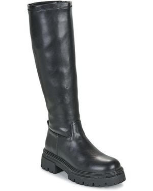 Tom Tailor Platte Laarzen Madline - Zwart