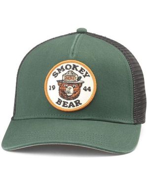American Needle Casquette SM817A-SBE ORVILLE - SMOKEY THE BEAR-STONE/GREEN - Vert