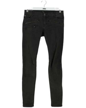 Maje Jeans Jean Slim Anthracite - Noir