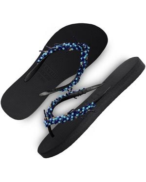Uzurii Tongs Peppi - Bleu
