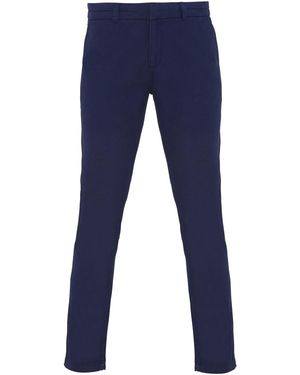 Asquith & Fox Pantalon Chino - Bleu