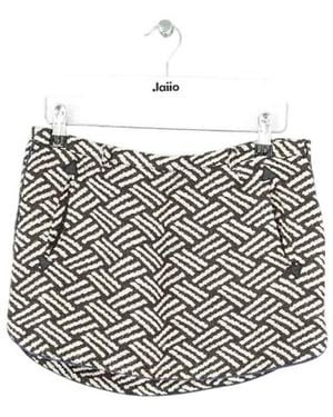 Ba&sh Jupes Mini jupe en coton marron - Gris