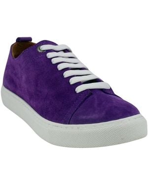 Coco Abricot Baskets Mirecourt Suede-V2669F - Bleu