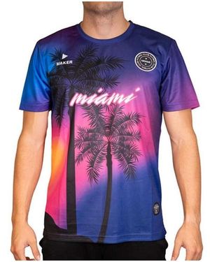 Sport Zone T-Shirt Maillot De Football - Bleu