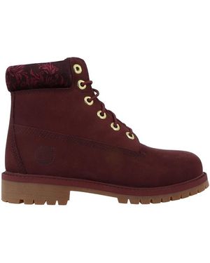 Timberland Bottines 6 IN PREM - Rouge