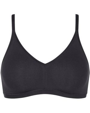 Sloggi Triangles Sans Armatures Top Brassière V Go Daily Cotton - Bleu