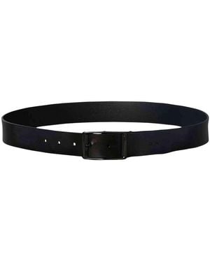 Calvin Klein Ceinture Casual Round Buckle Tumbled 35Mm Lv04D7123G - Noir