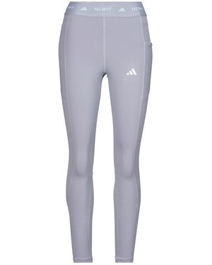 adidas Collant Techfit Stash Pocket Full-Length Leggings - Grigio