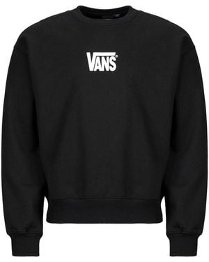 Vans Felpe Stretch Logo Crew - Nero