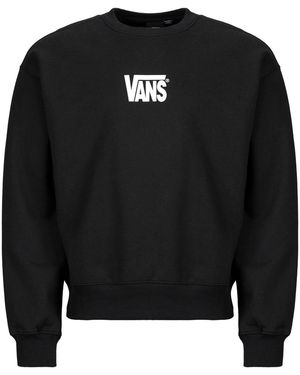 Vans Sweatshirts STRETCH LOGO CREW - Noir