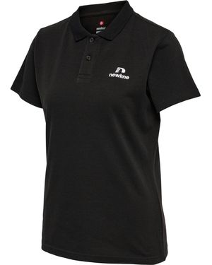 Newline Polo POLO EN COTON NWLLEA FEMME - Noir
