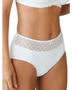 Daxon Culottes & slips by - Culotte midi dentelle - Blanc