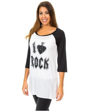 Met T-Shirt 10Dml0381 - Blanc