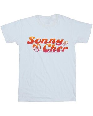Sonny & Cher T-shirt BI44574 - Blanc