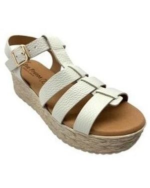 Eva Frutos Sandales Sandale 722 beige - Métallisé