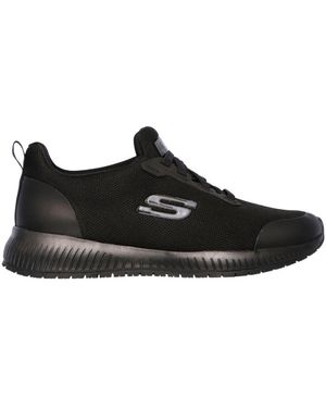 Skechers Baskets ZAPATILLAS CÓMODAS SQUAD SR 77222EC NEGRO - Noir